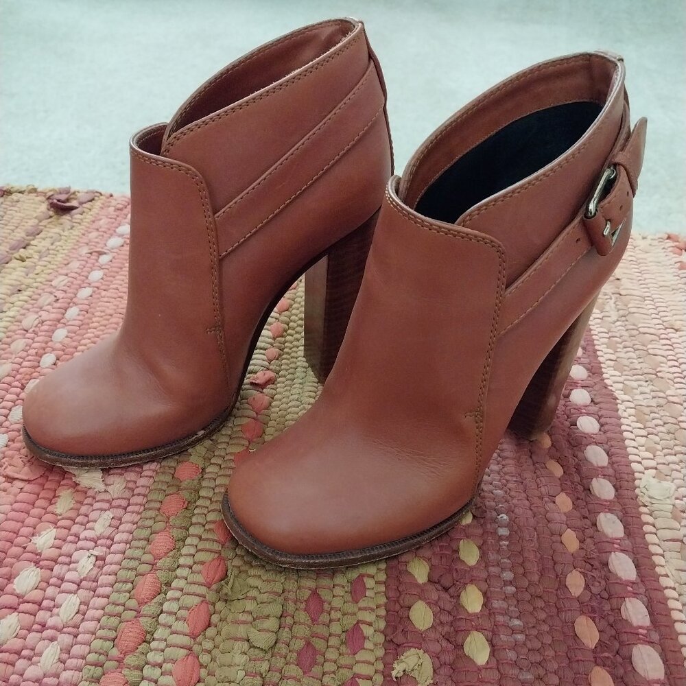 Celine Leather Ankle Boots